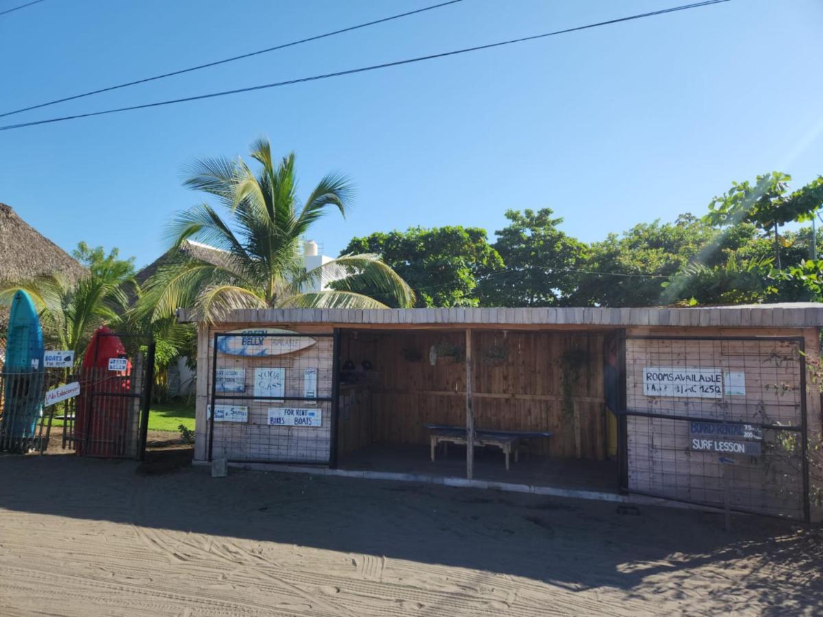 Green Belly Surf Hostel El Paredón Buena Vista 외부 사진