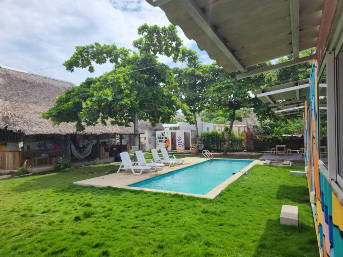 Green Belly Surf Hostel El Paredón Buena Vista 외부 사진